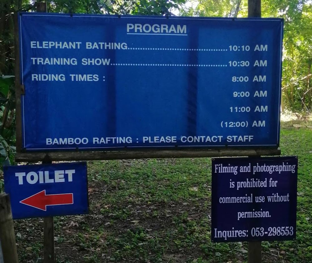 The Elephant Training Center Chiang Dao