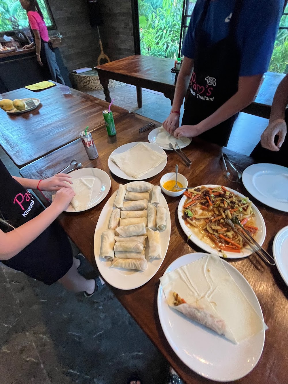 Authentic Thai Cooking Class At Pam’s
