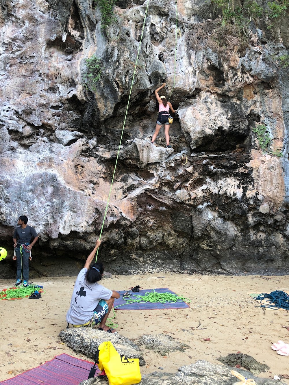 Karst Climbing