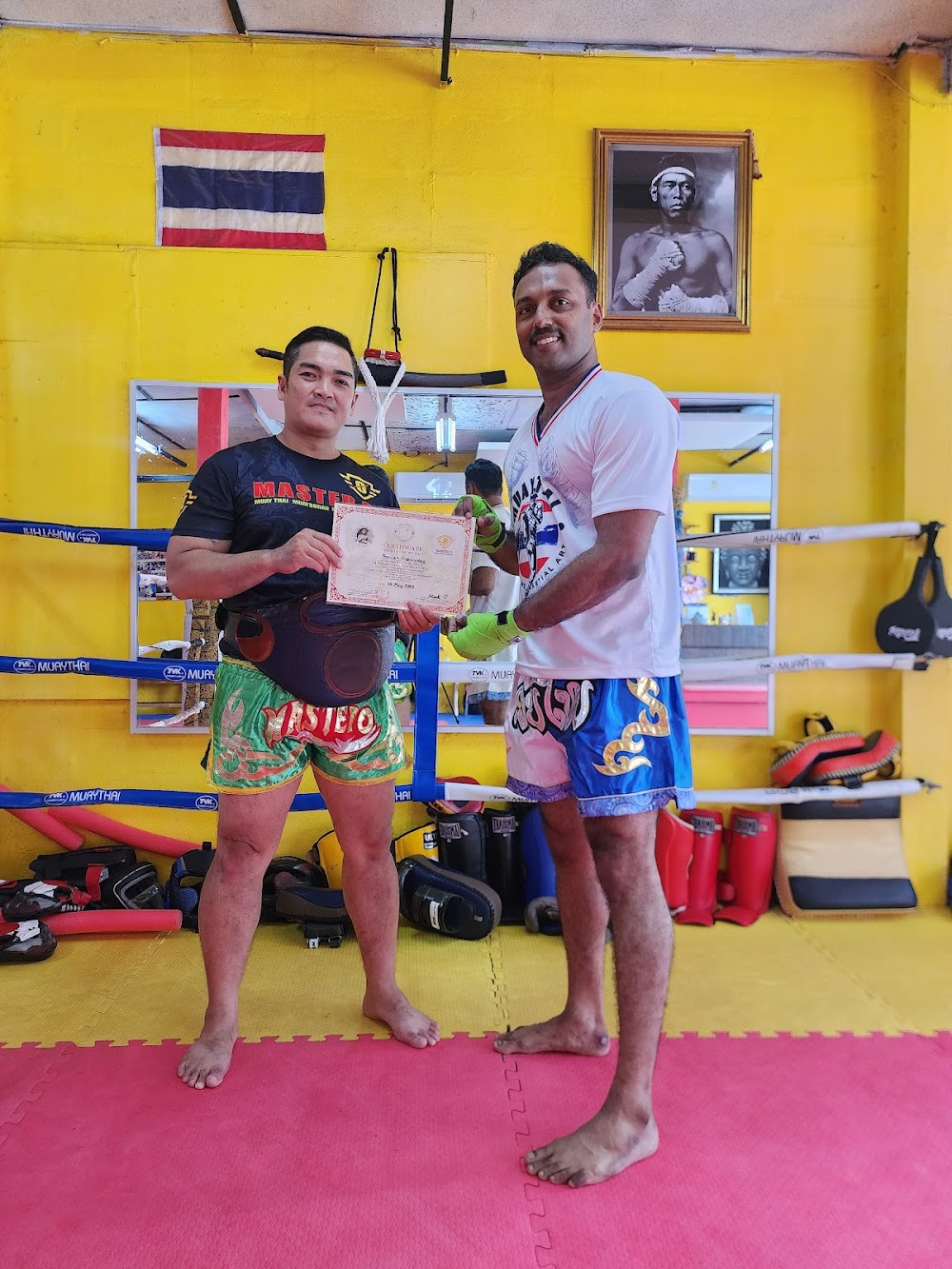 Master O Muaythai Academy.